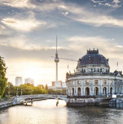 Blick auf die Museumsinsel