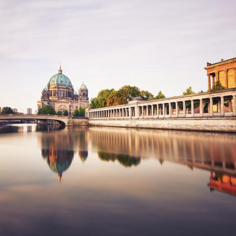 Berlin Museumsinsel Blick auf die Berliner Museumsinsel